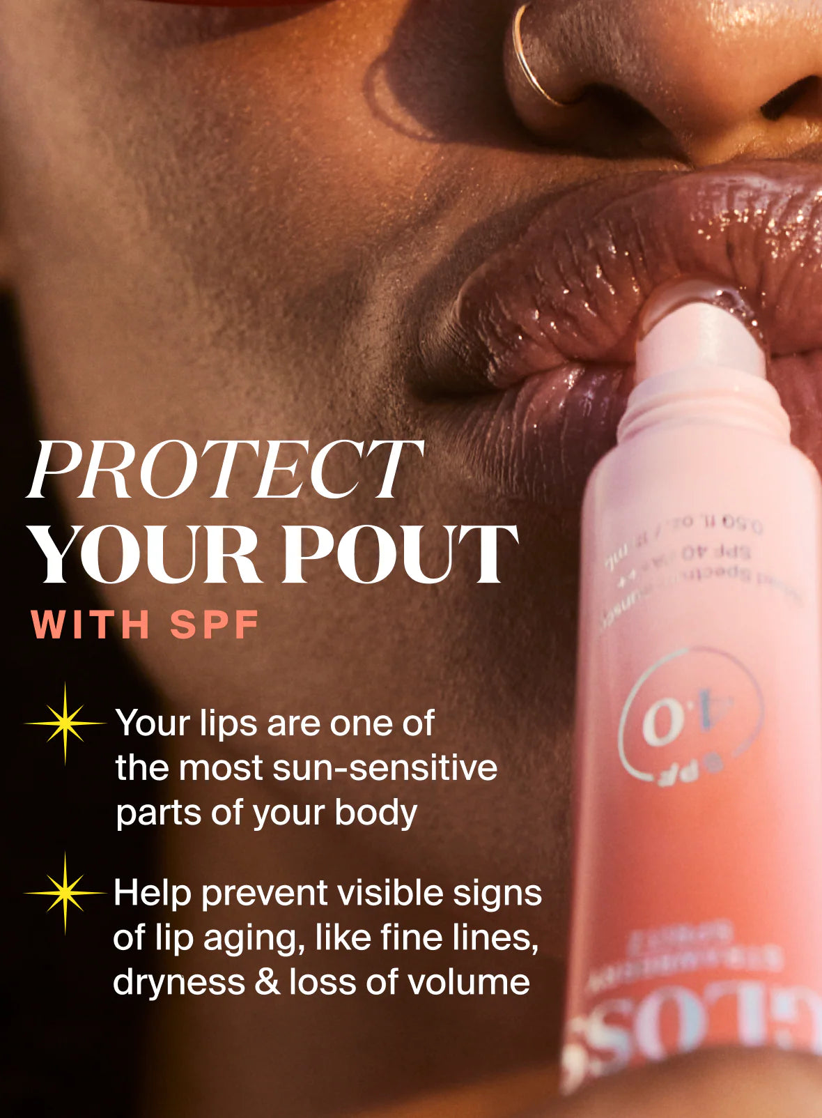 4c6b16a2ace17d41ffcf735e49d099a3_ab8e6fb6-17a8-4cda-8059-e9e8bd8e992d.jpg SPF 40 | Glow Gloss Lip Balm - Image 23