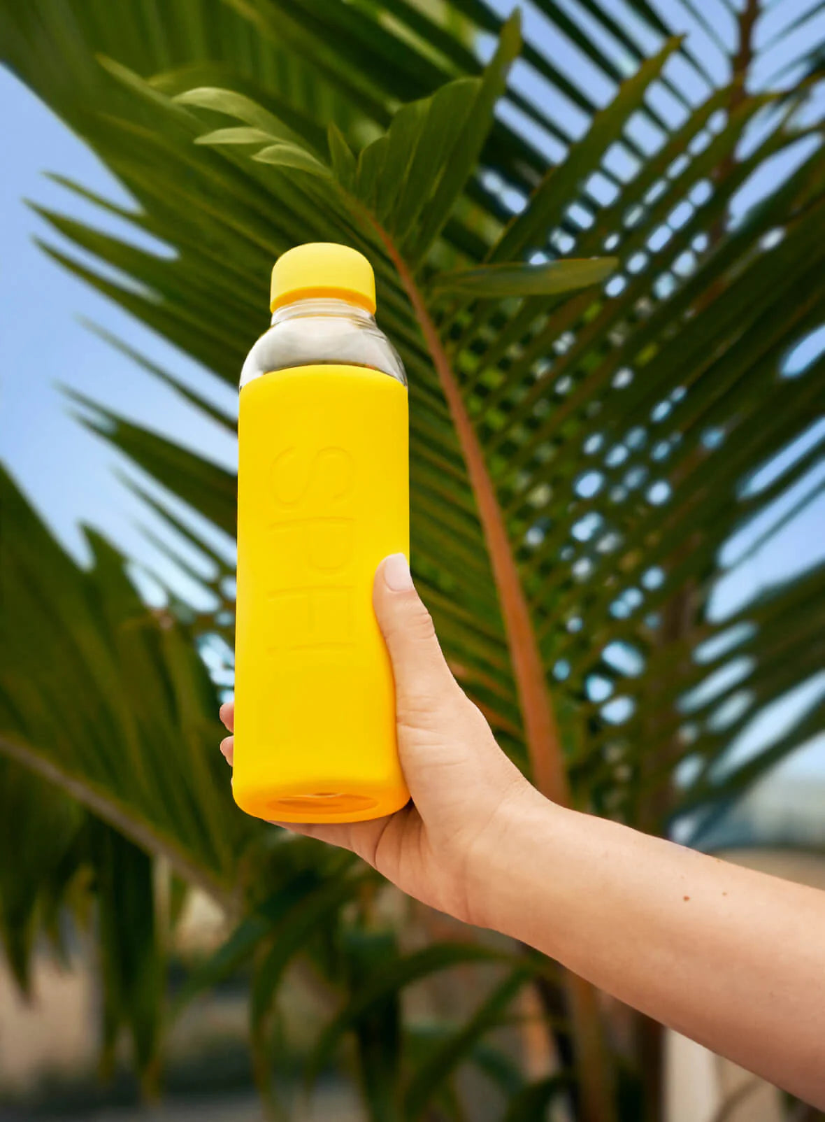a6bc8d92029e0dc257c76582c8230179_bae563c4-1516-41a5-acc1-415de1120a7b.jpg SPF! Glass Water Bottle - Image 2